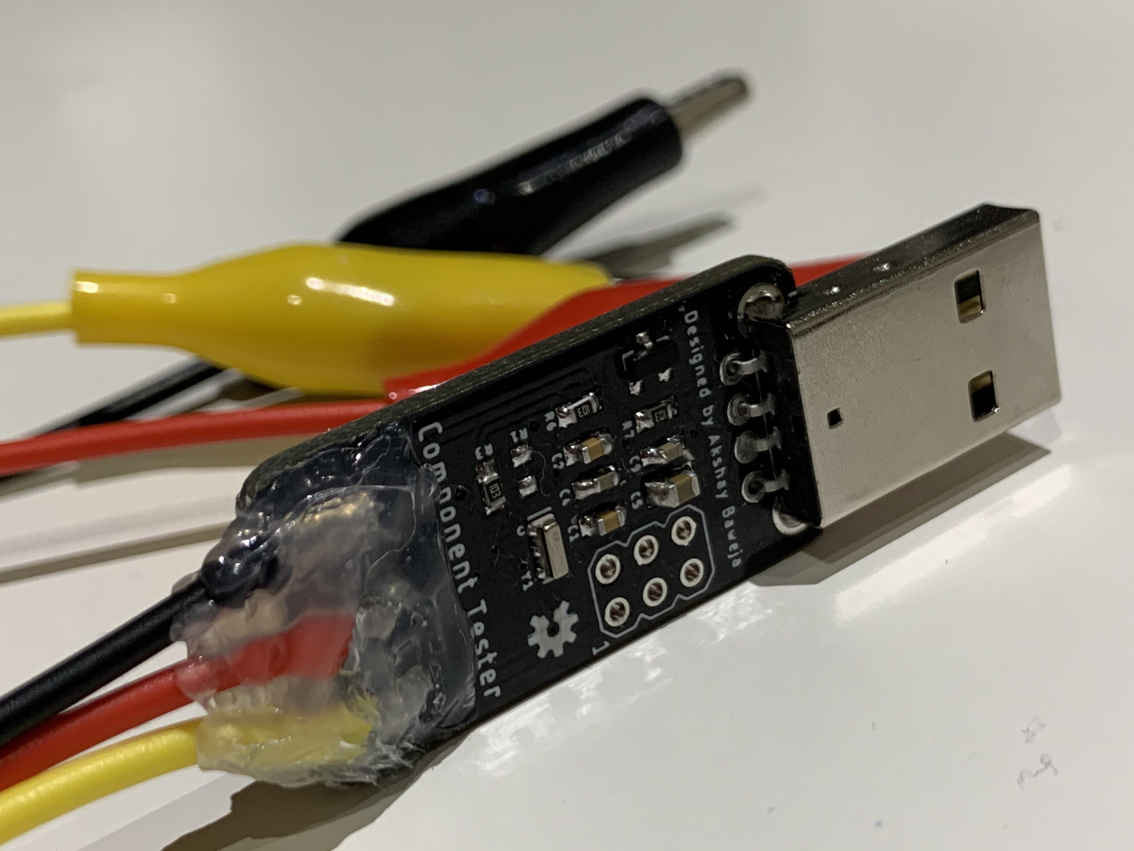 Soldering the Test Clips