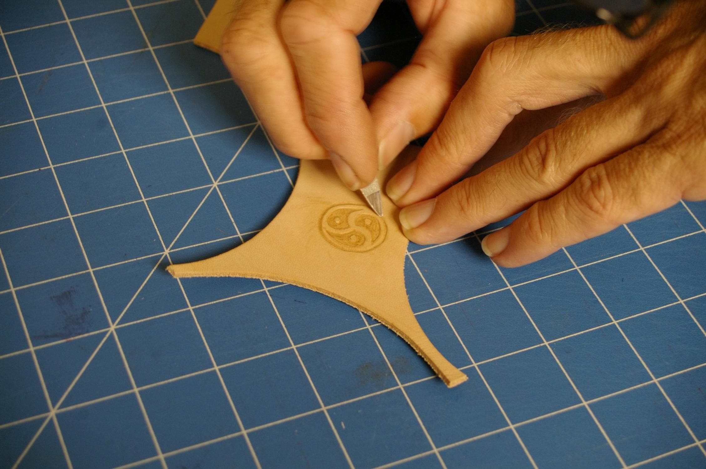 "Carving" the Leather