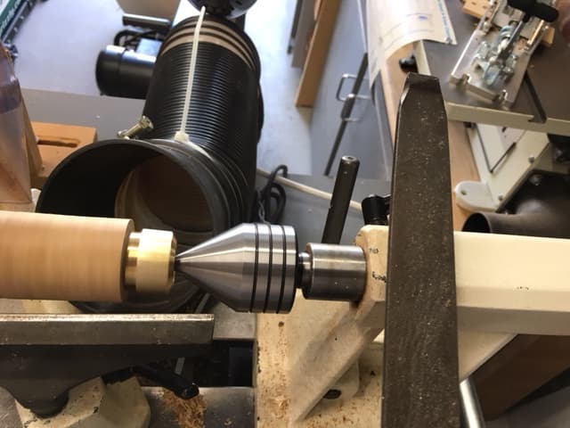 Using a Course, Medium and Fine File on the Brass Fitting