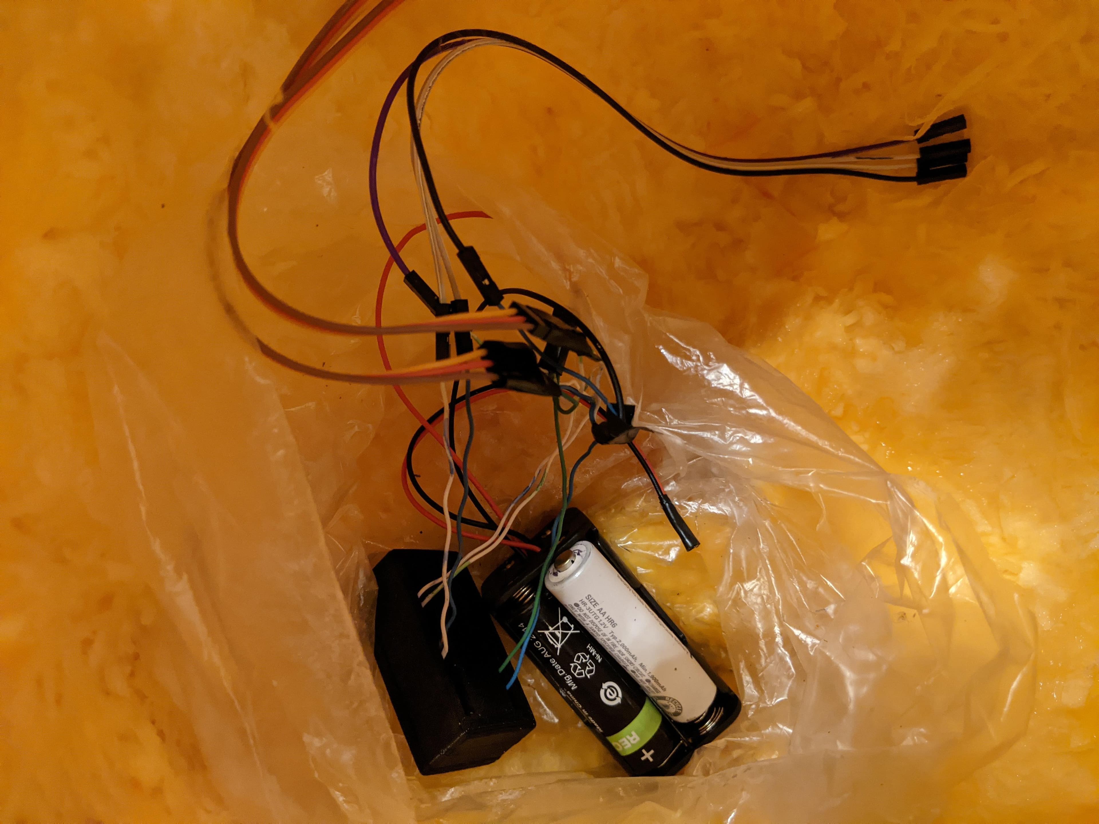 Carve Your Pumpkin and Mount the Eye in the Pumpkin