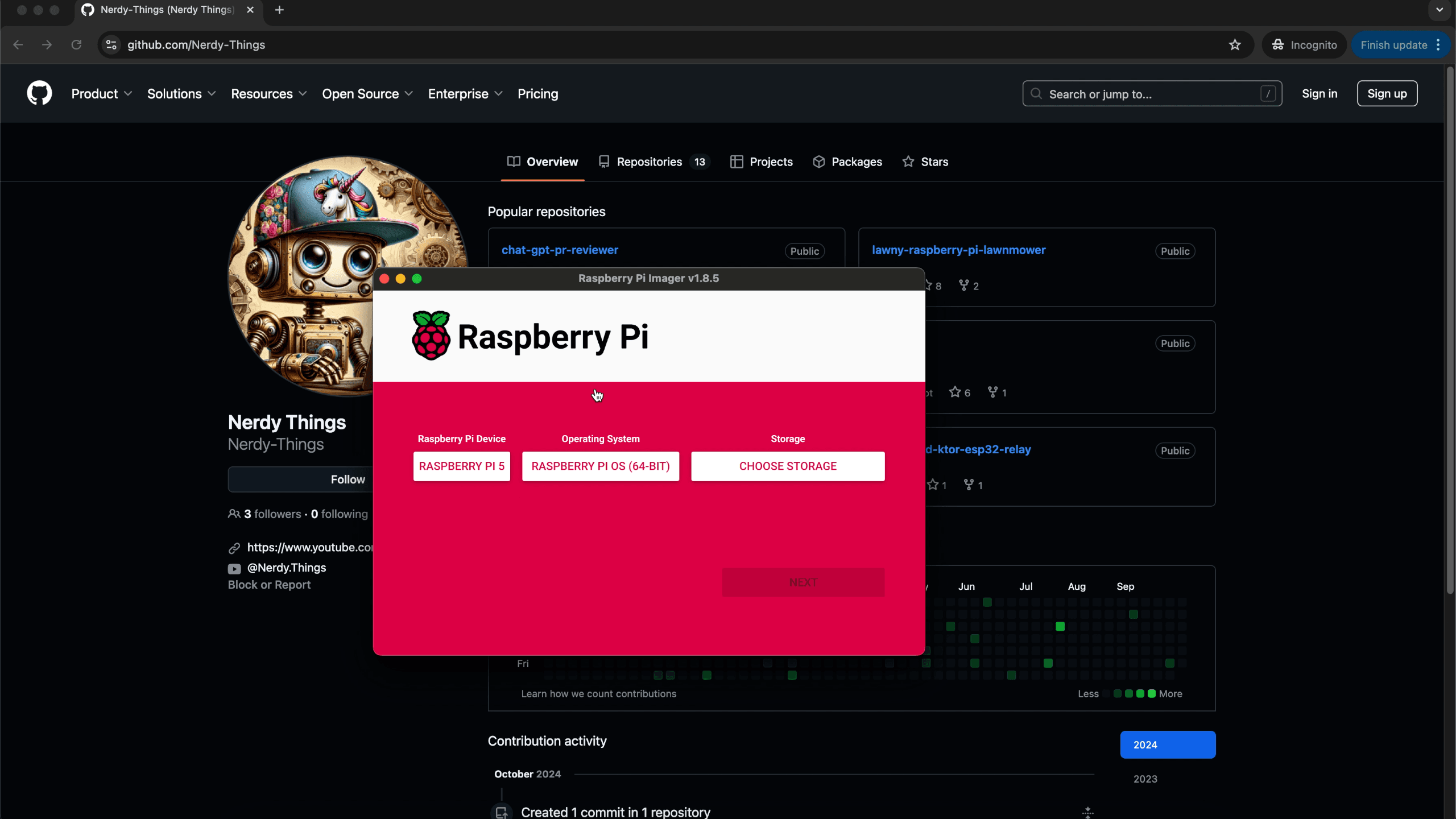 Raspberry PI & AI Camera (Sony IMX500) Setup