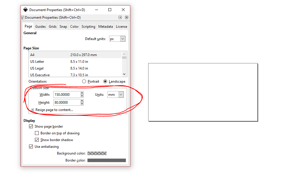 Using Inkscape to Create a DXF File for a Board Outline