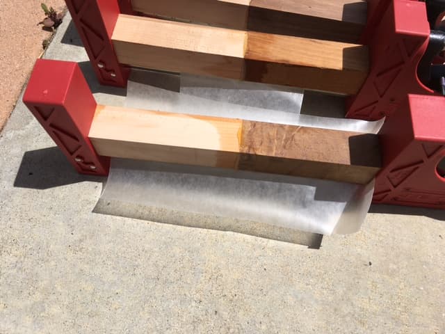 Gluing the Wood Together