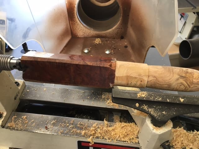 Finish Turning the Spindle and Applying CA Glue for the Finish. Polishing With EEE Ultra Shine