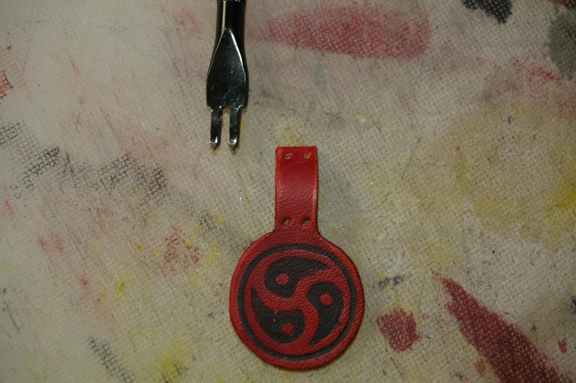 Punching Holes for Stitching