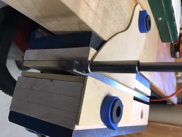 Tapping the SS Bar With a 8-32 Tap