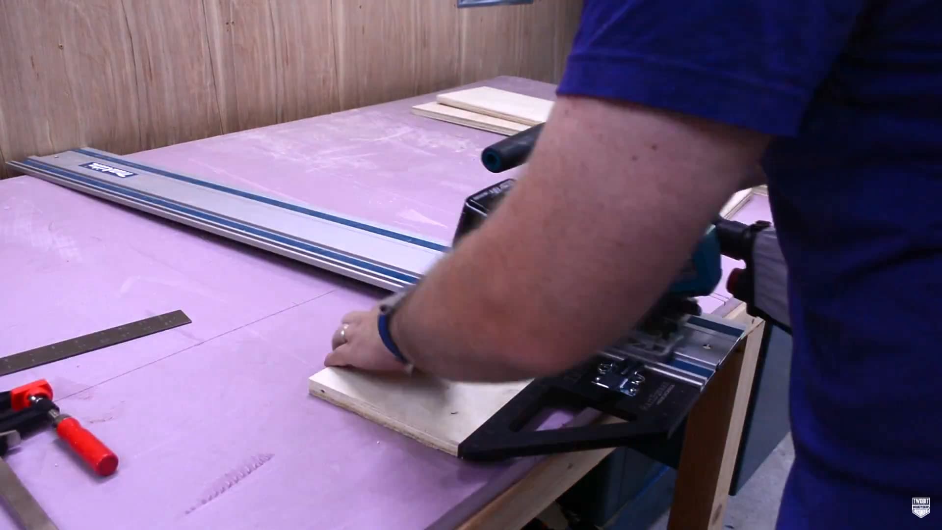 Cut the Pieces for the First Clamp Rack