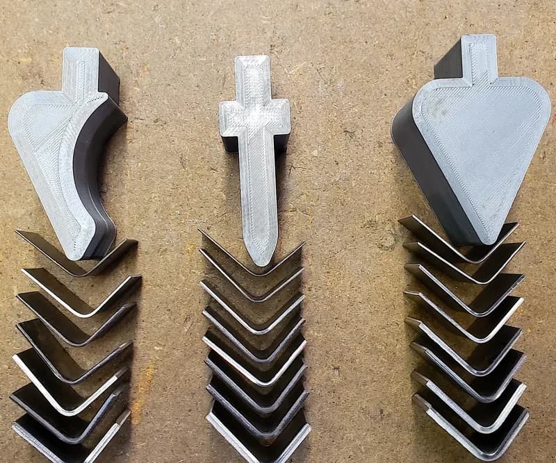 3D Printed Press Brake Forming Tools