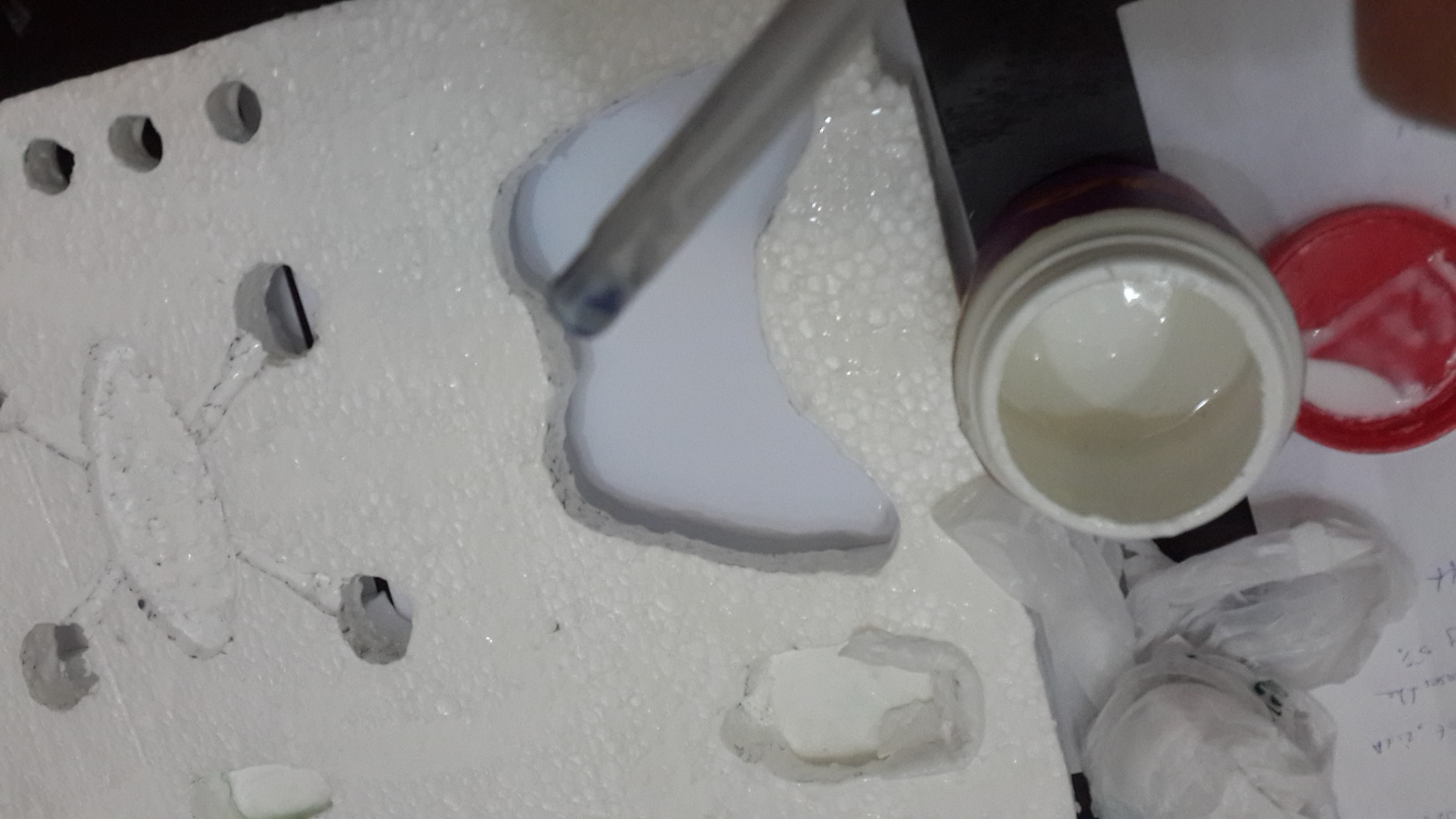 Cover the Foam With Cloth