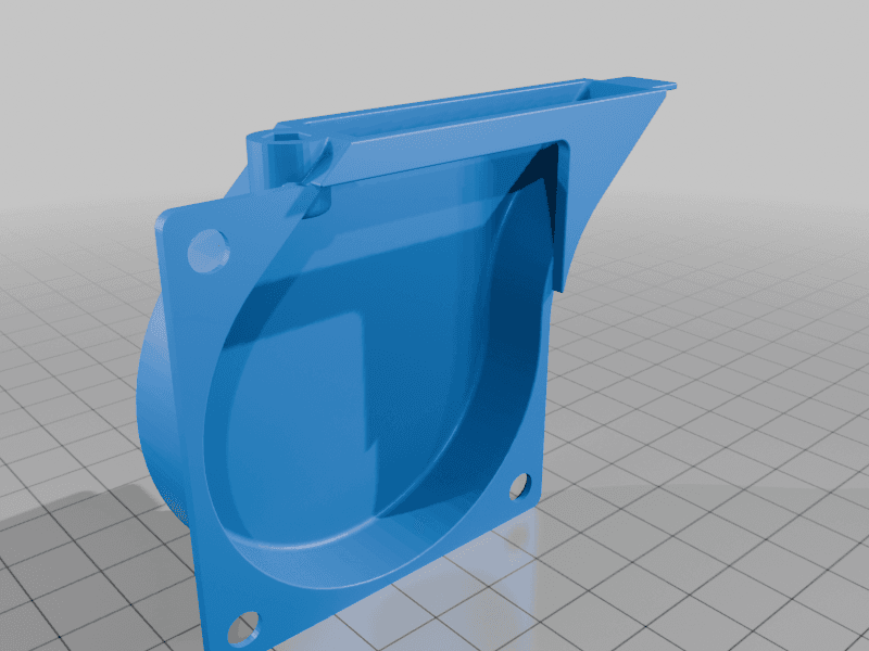 STL model of the air duct