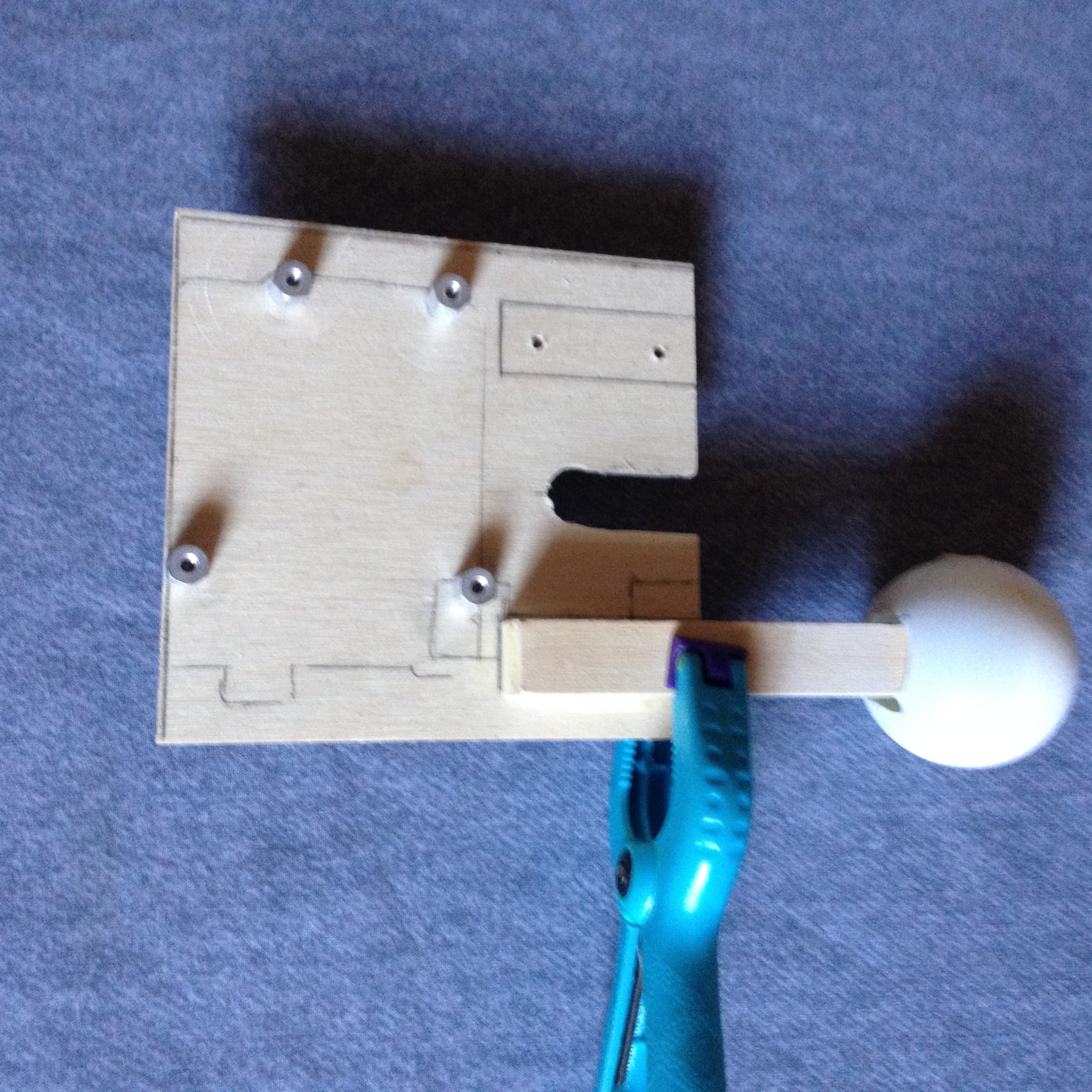 Assembling the Base – Eye Assemblies