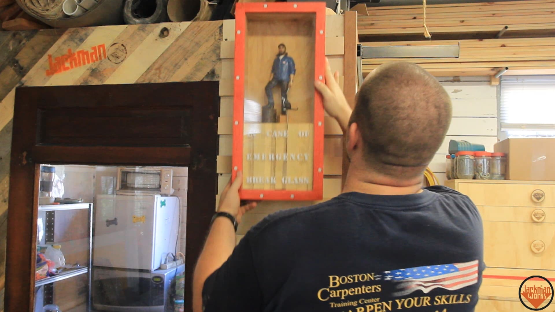 Loading Up the Wall & Shelving