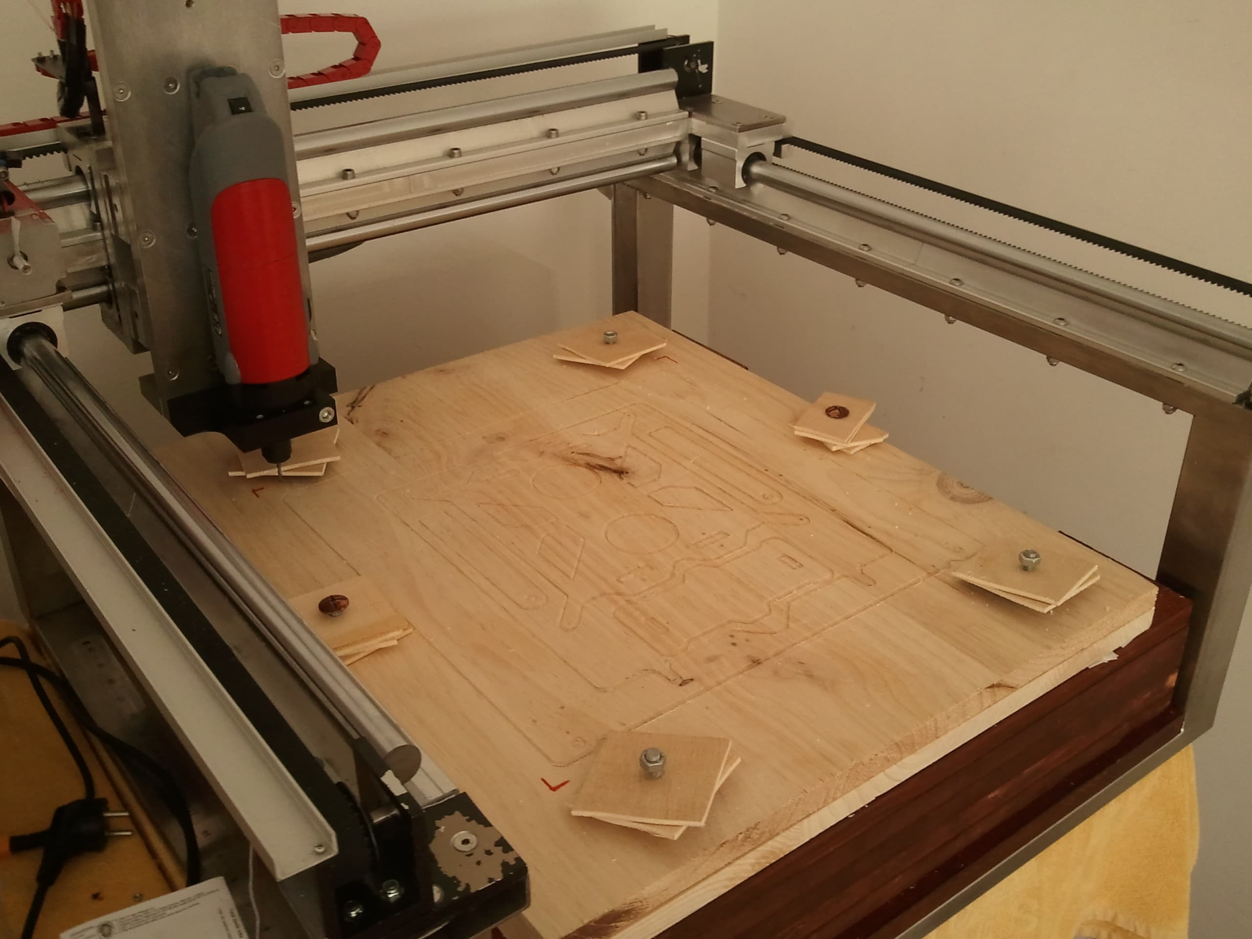 The Temporary CNC Bed Plate