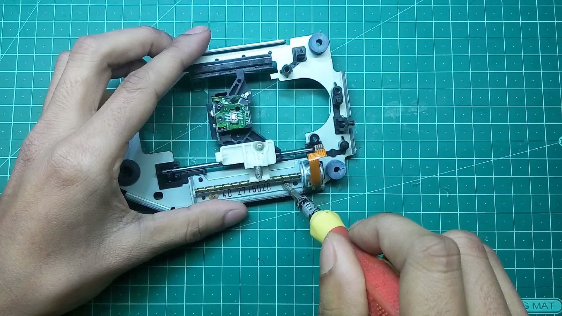 Removing the Stepper Motor