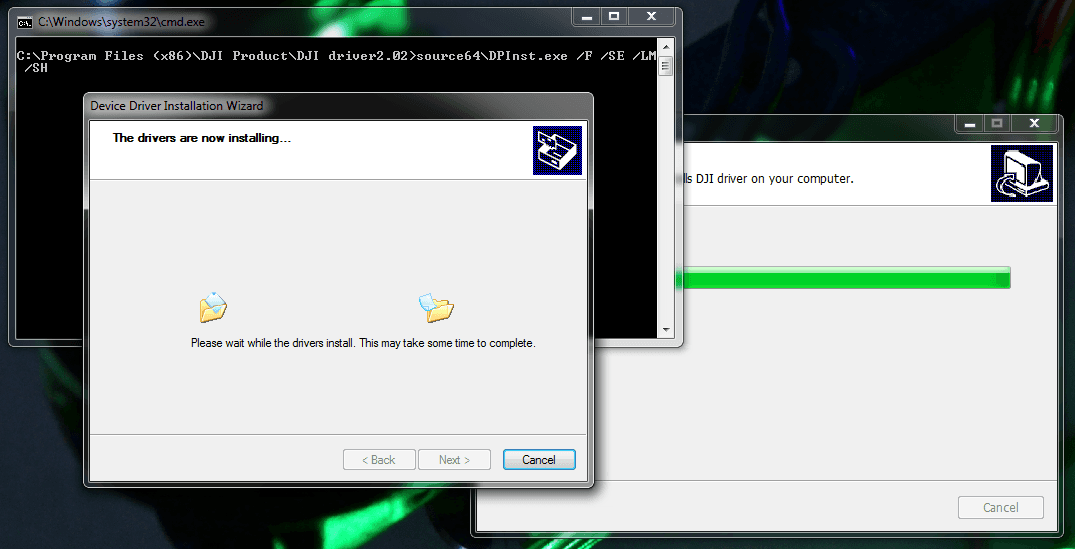 Install the Naza M Lite Driver