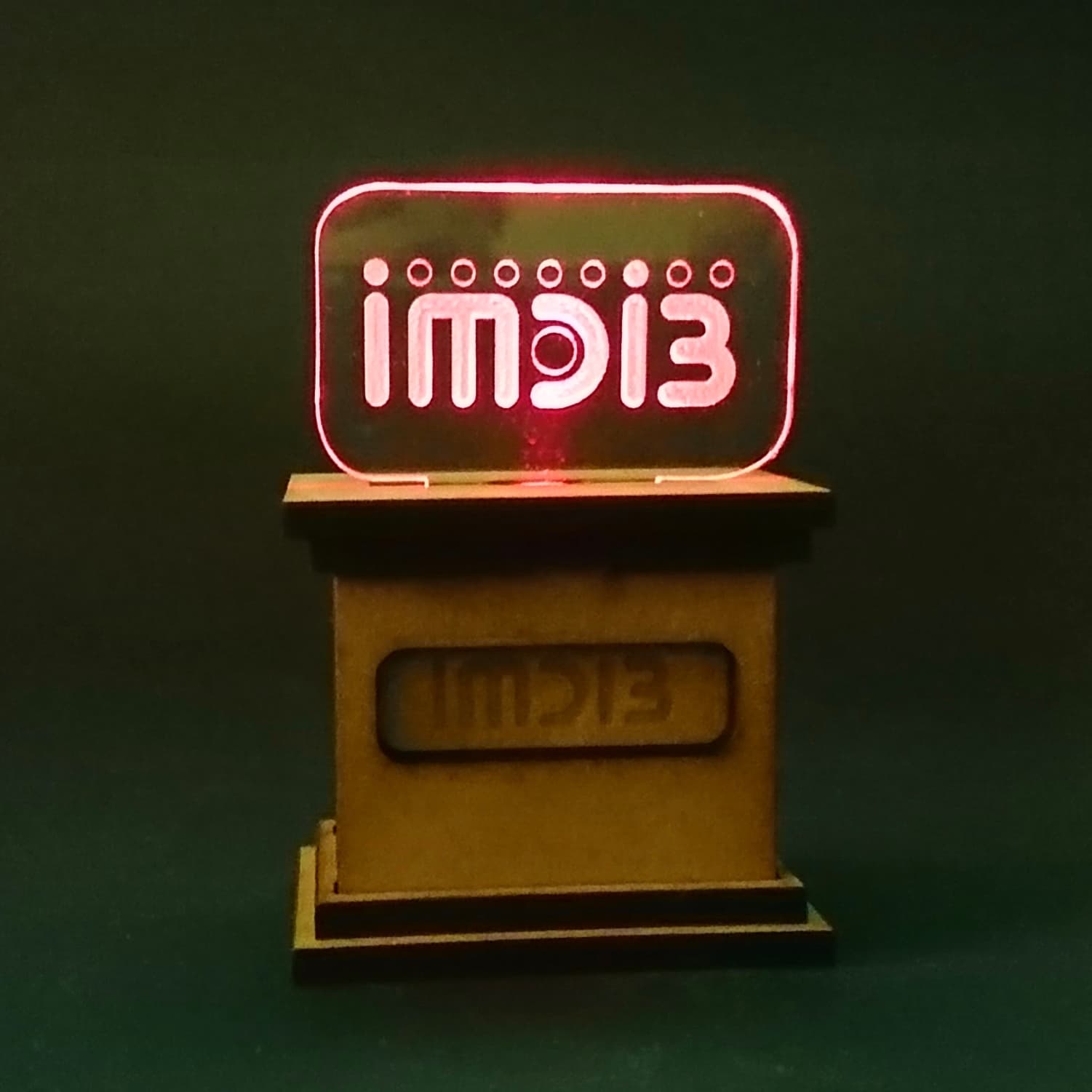 The Finished Display