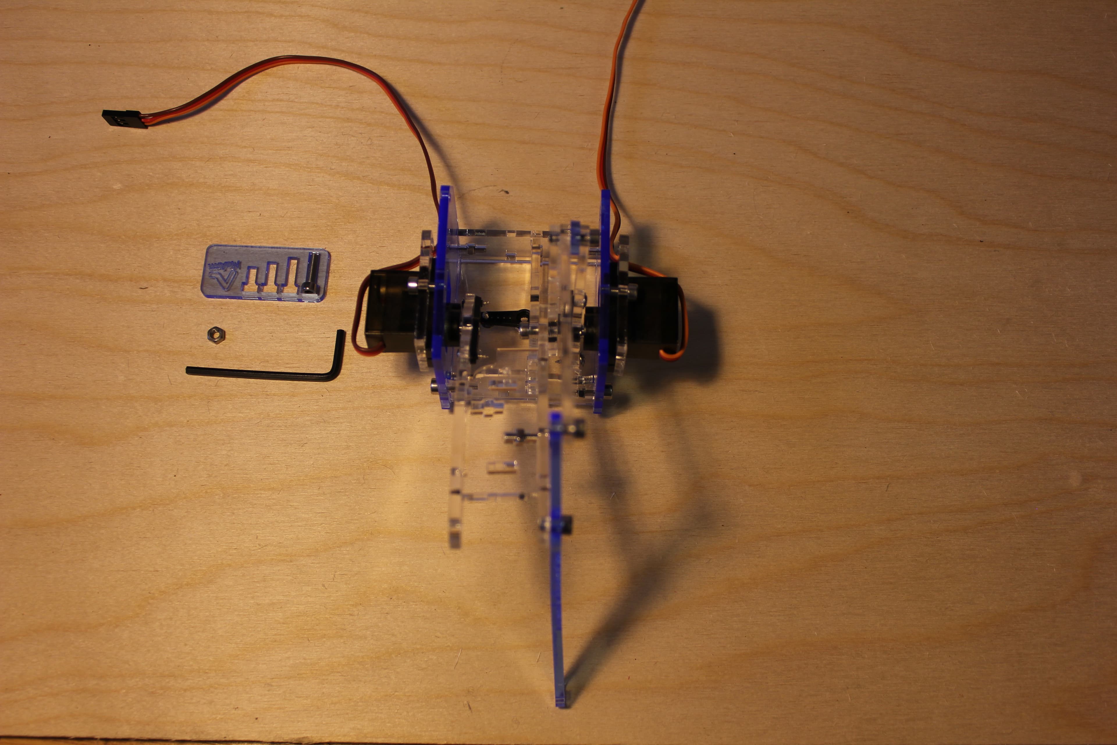 Assemble the Base - Right Side and Centre Strut (you Will Hate Me)