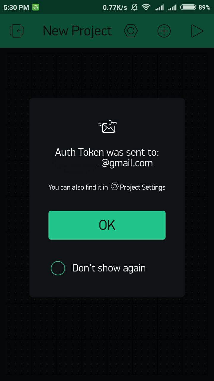 Setting Up Blynk App