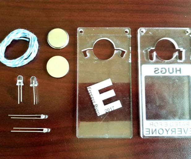 Edge Lit RGB Acrylic Laser Cut Pendant