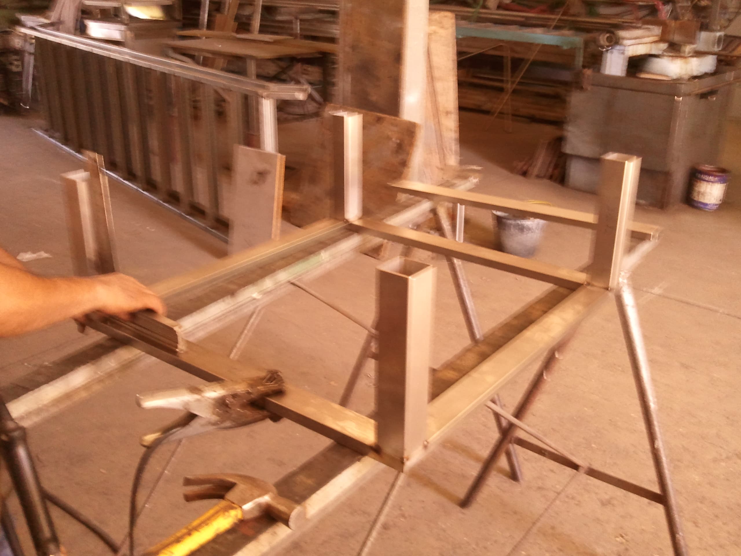 The BuildersBot Stainless Steel Frame