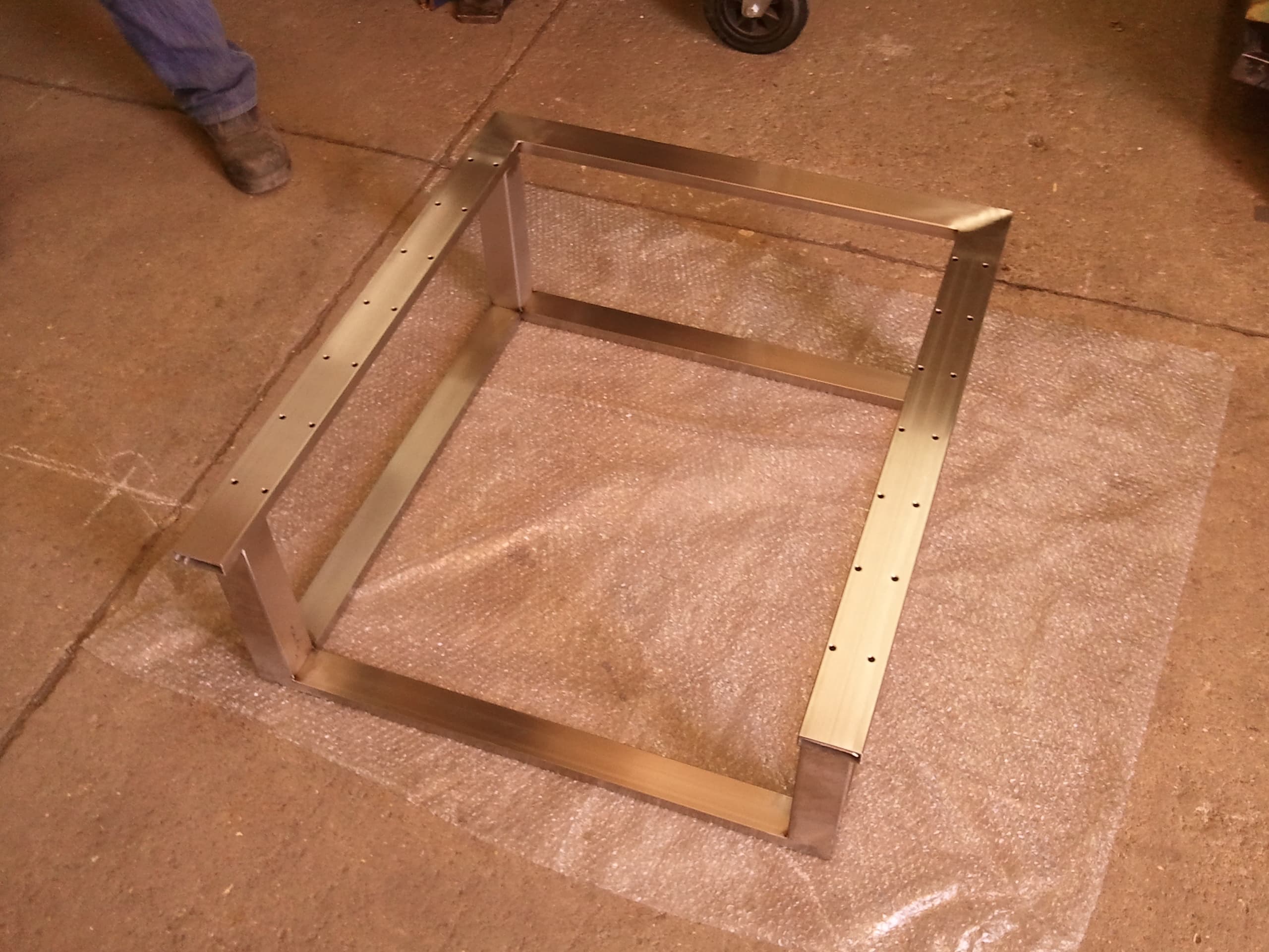 The BuildersBot Stainless Steel Frame