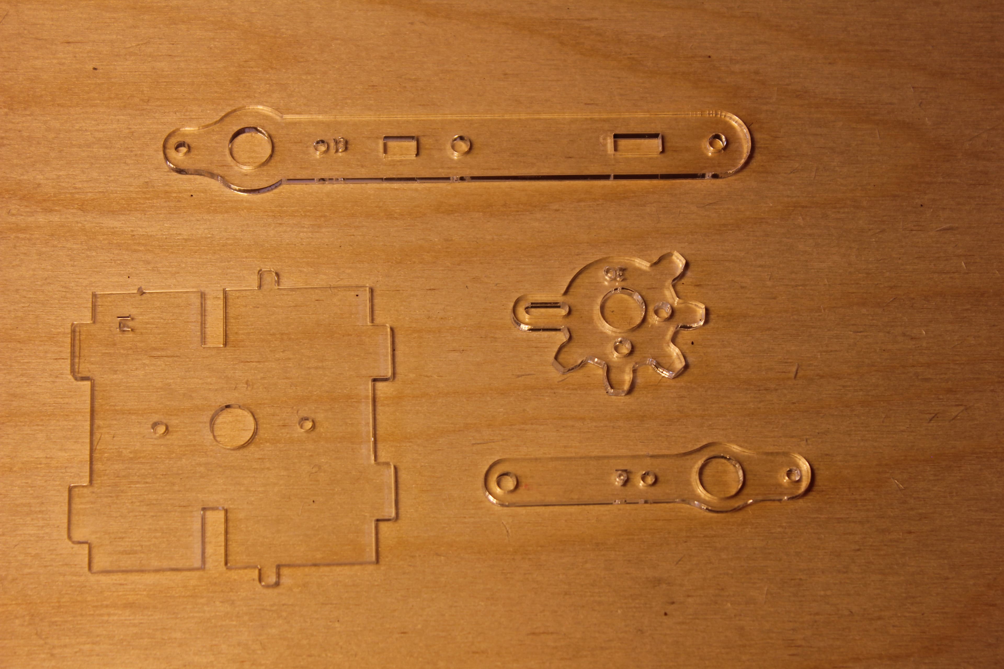 Attach the Servo Horns to the Appropriate Levers!