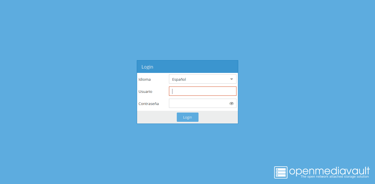 Access Open Media Vault