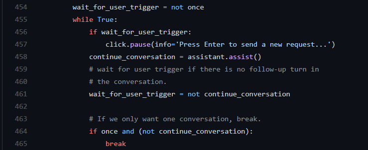 Modifying Pushtotalk.py