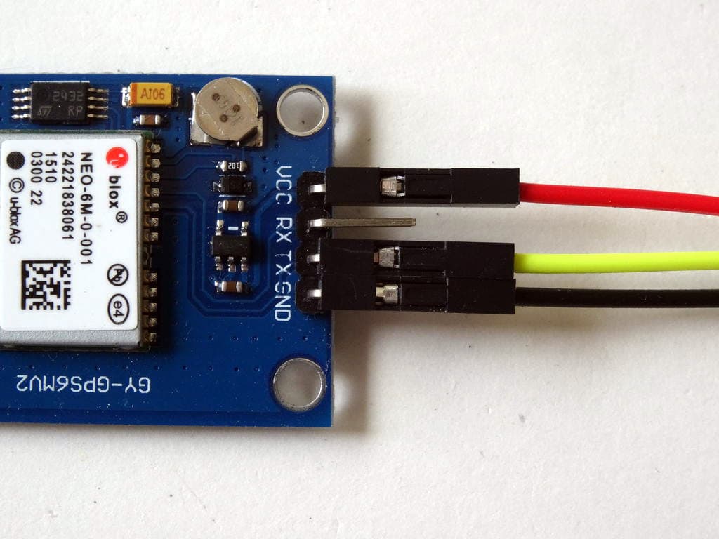 Connect the GPS Module to the Arduino