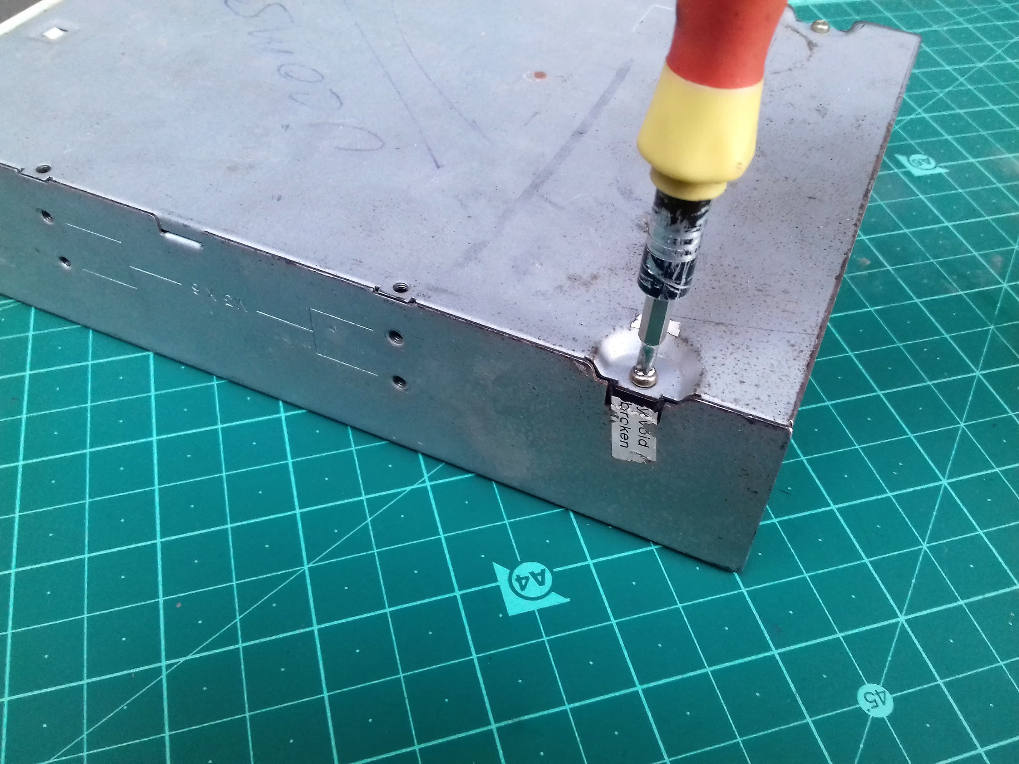 Removing the Stepper Motor