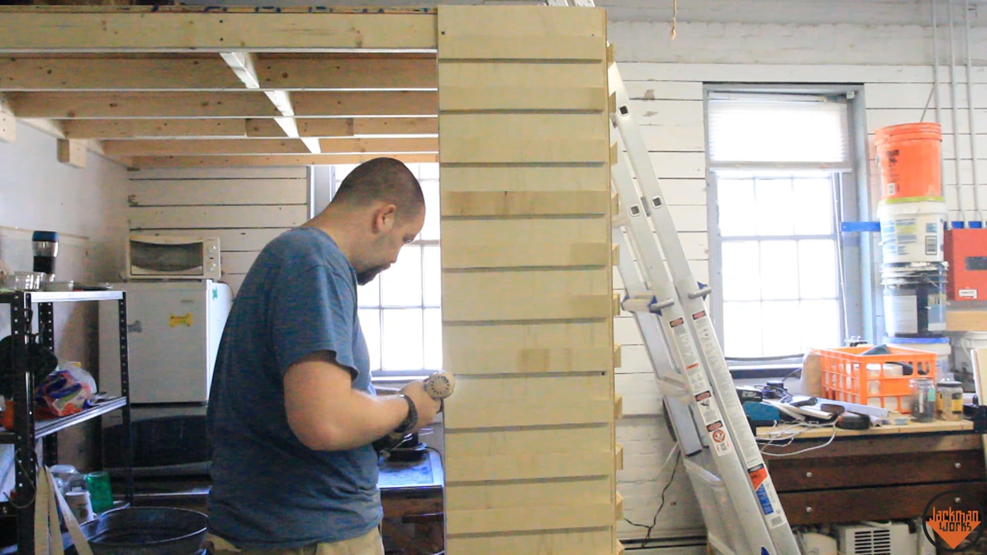 Building & Installing 2nd Wall