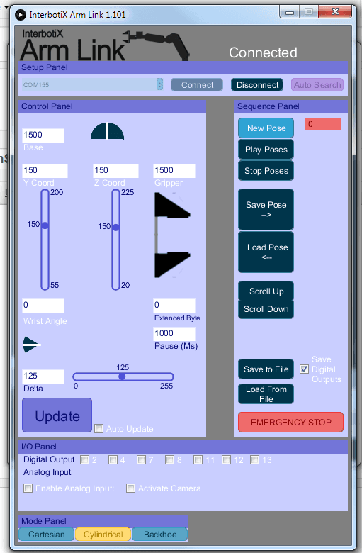 Making the ArmSequence File