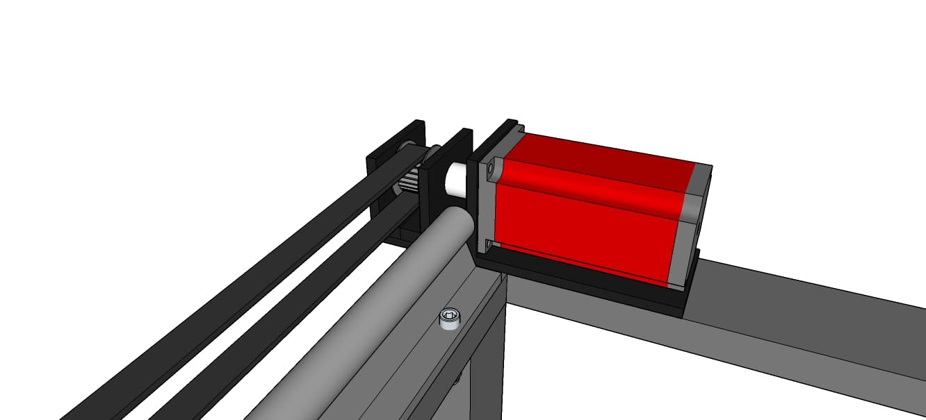 Stepper Motor Installation - Red Theme