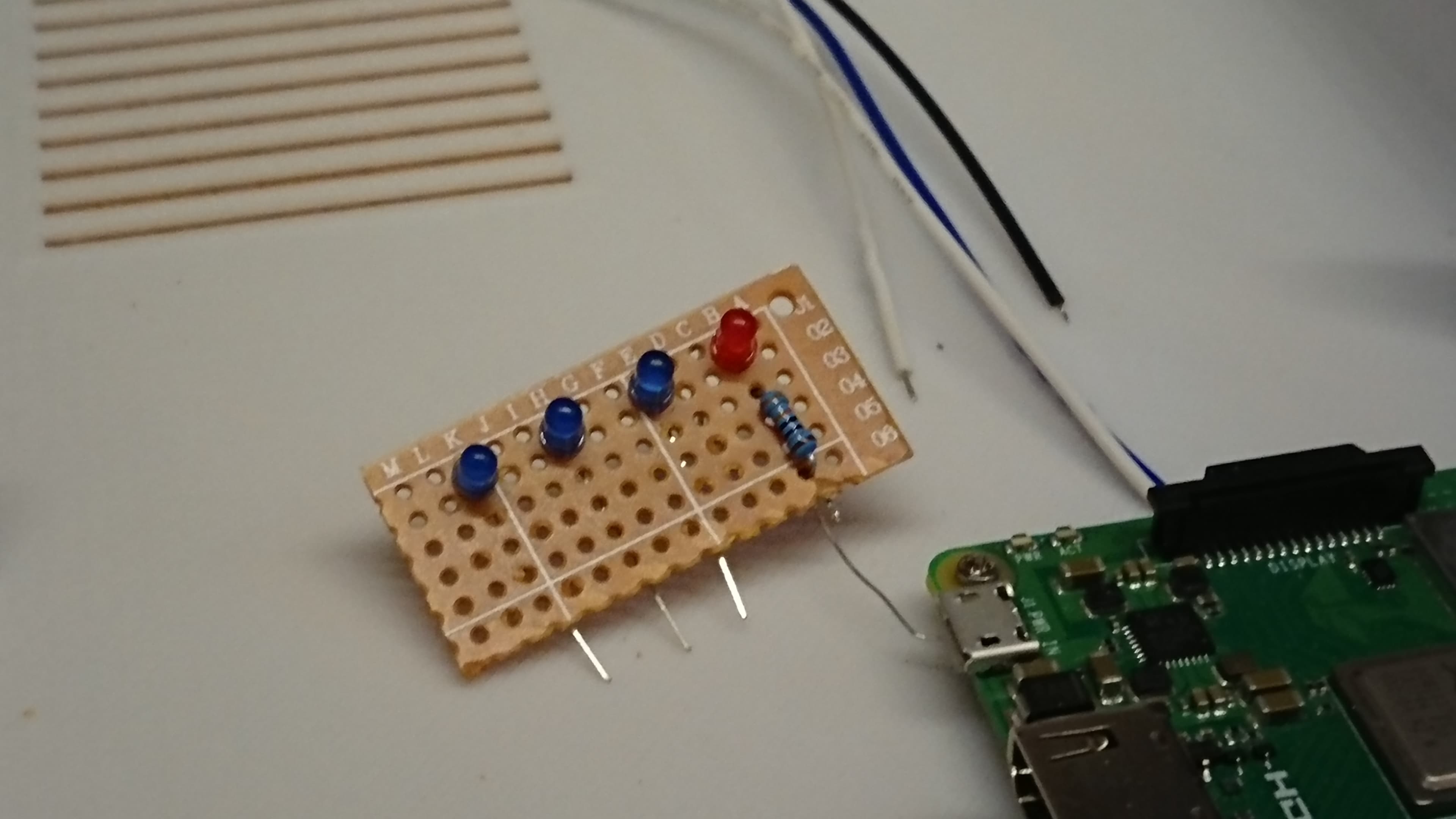 Buttons and Signal LEDs