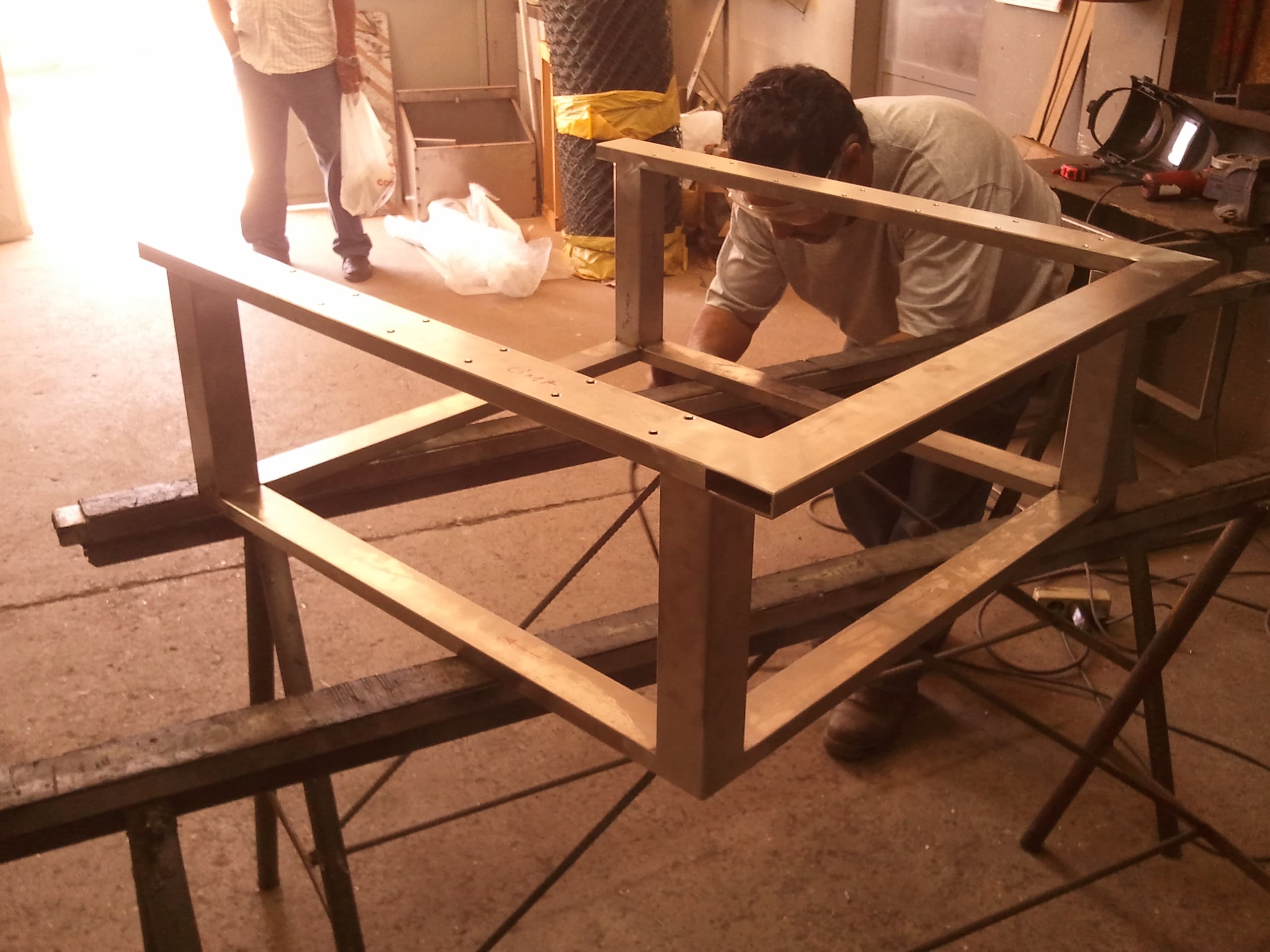 The BuildersBot Stainless Steel Frame