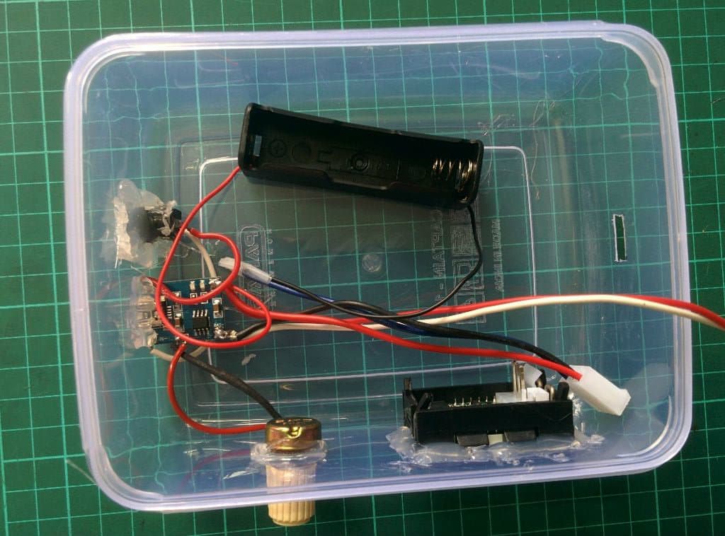 Fix the Circuit in to the Enclosure