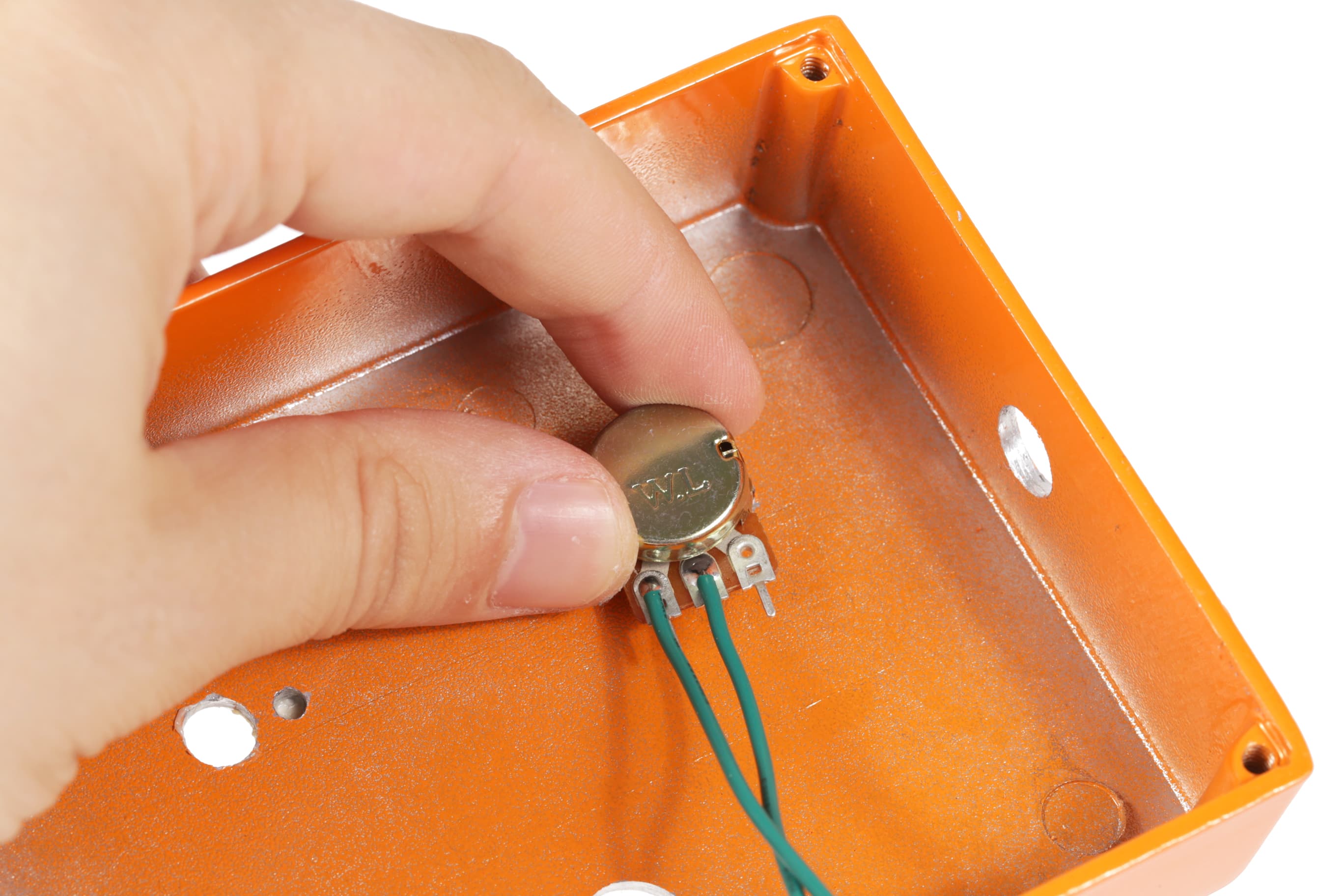 Mount the Potentiometers