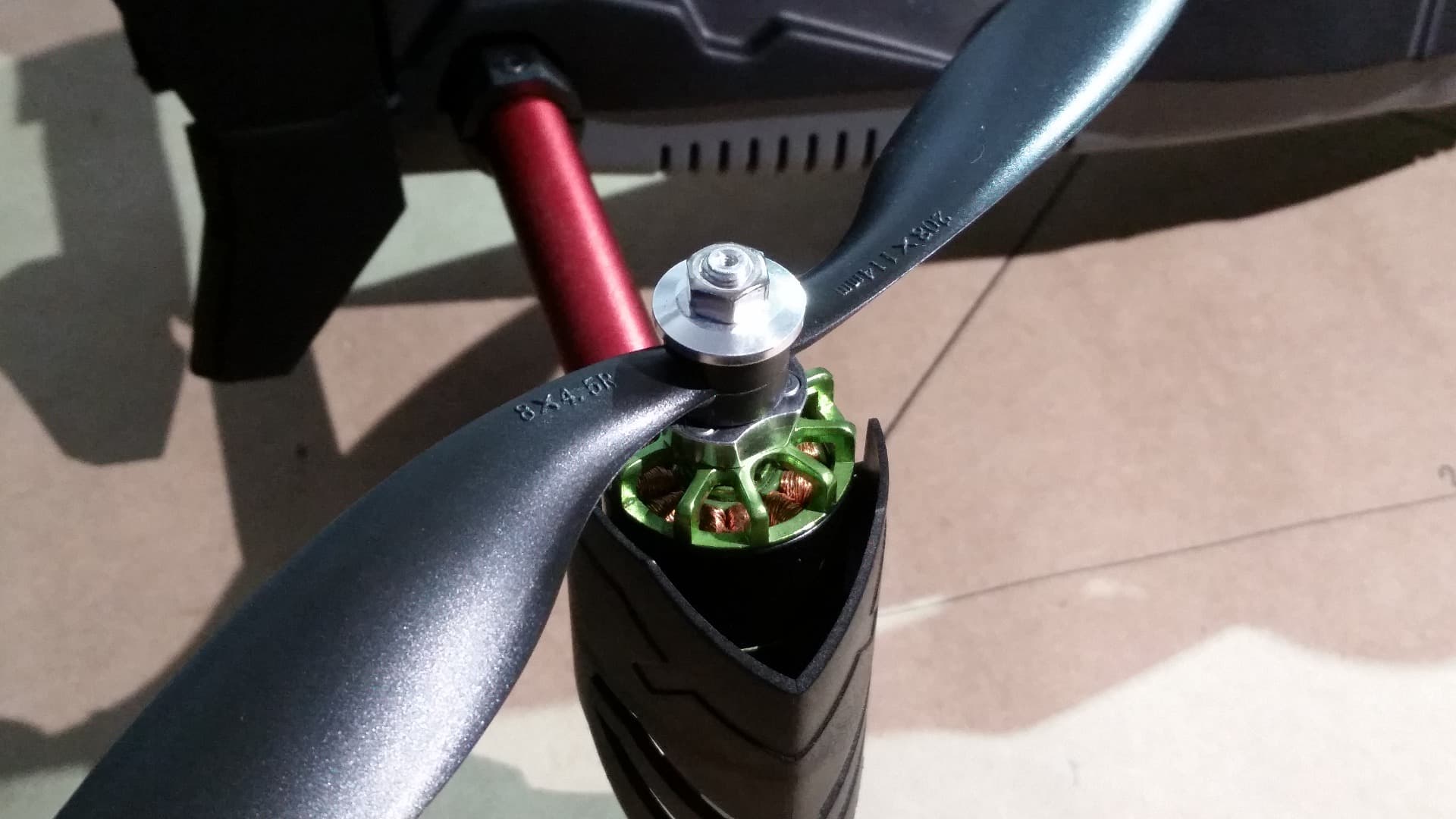 Attach the Propellers