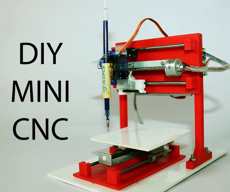 DIY Mini CNC Plotter Machine