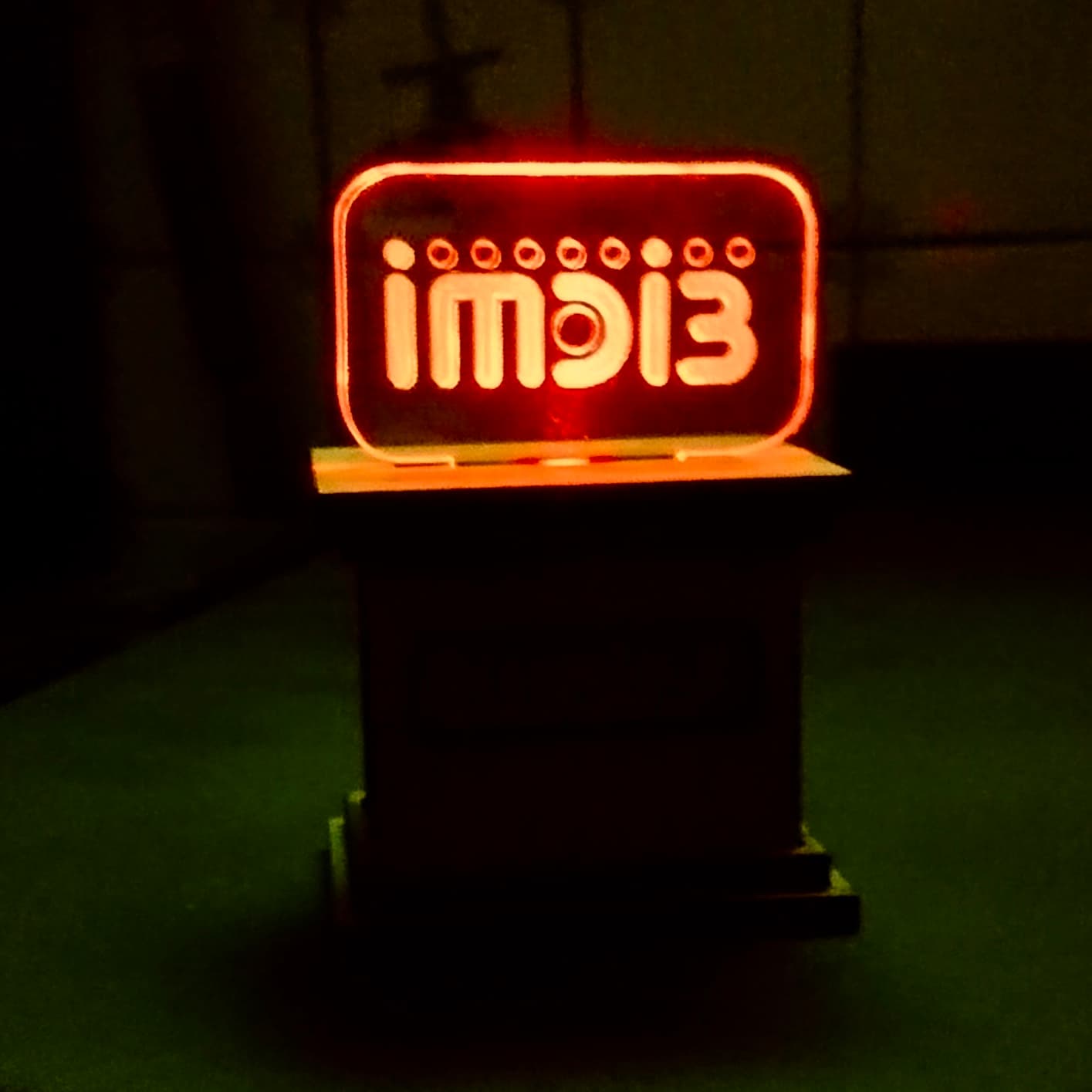 The Finished Display