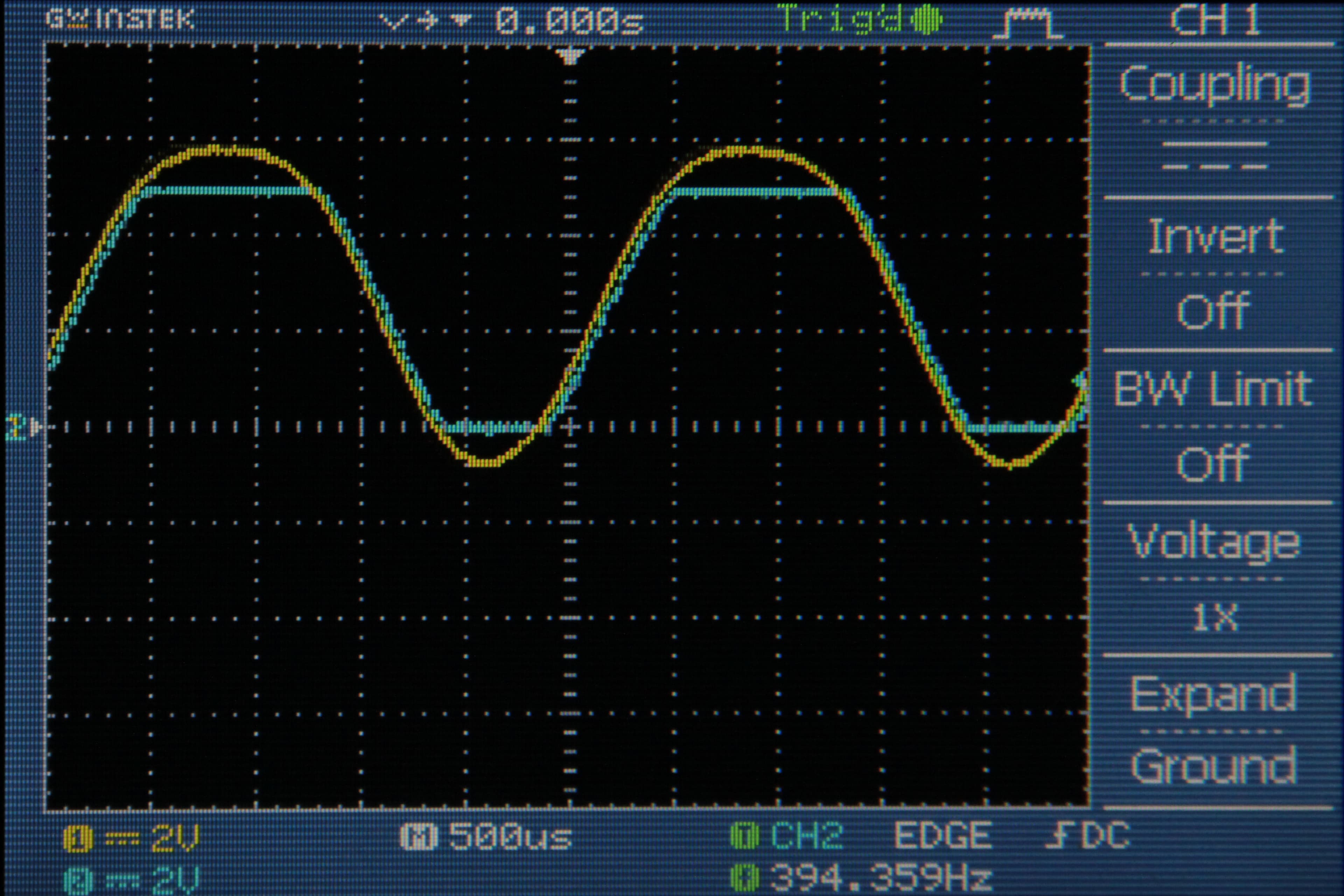 Sampling Rate of ~40kHz