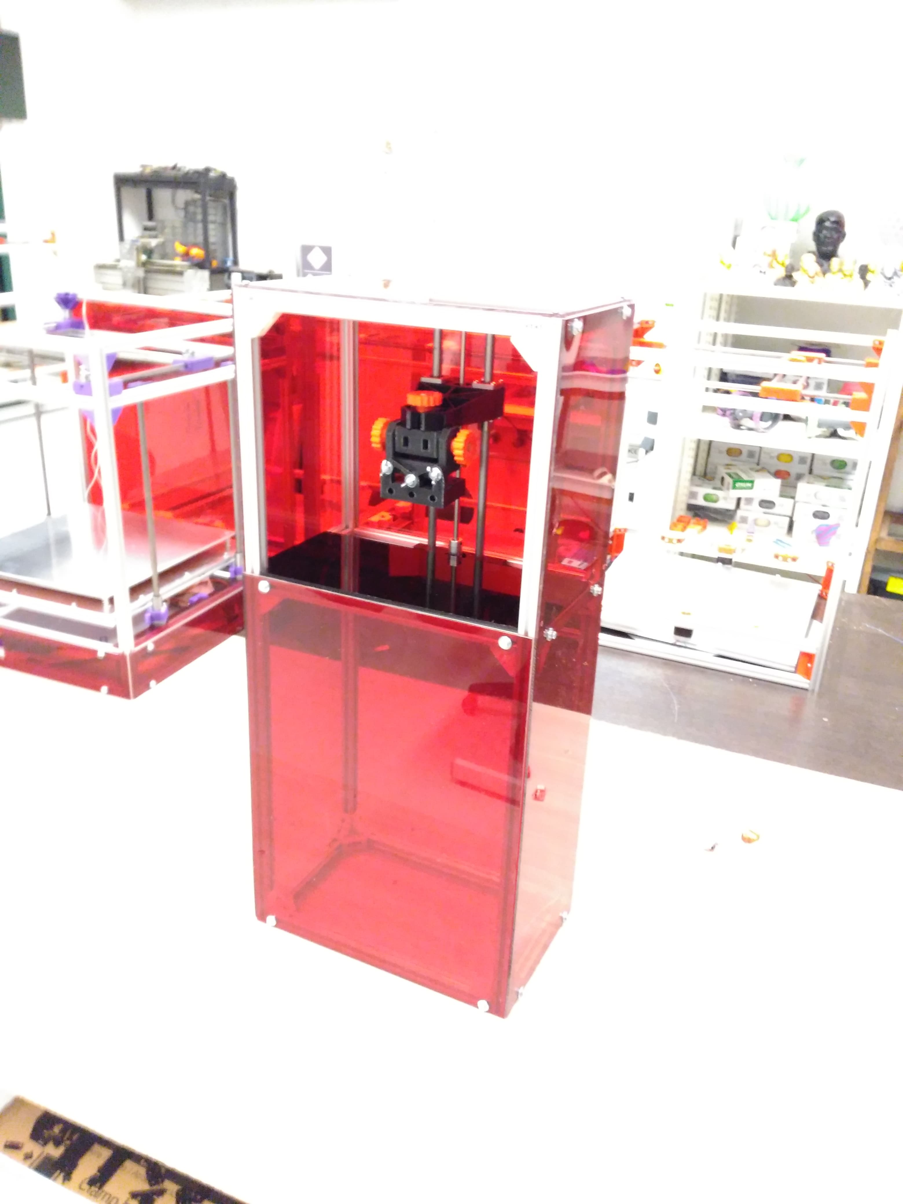 Final Photos of the Finished RooBee One Machine