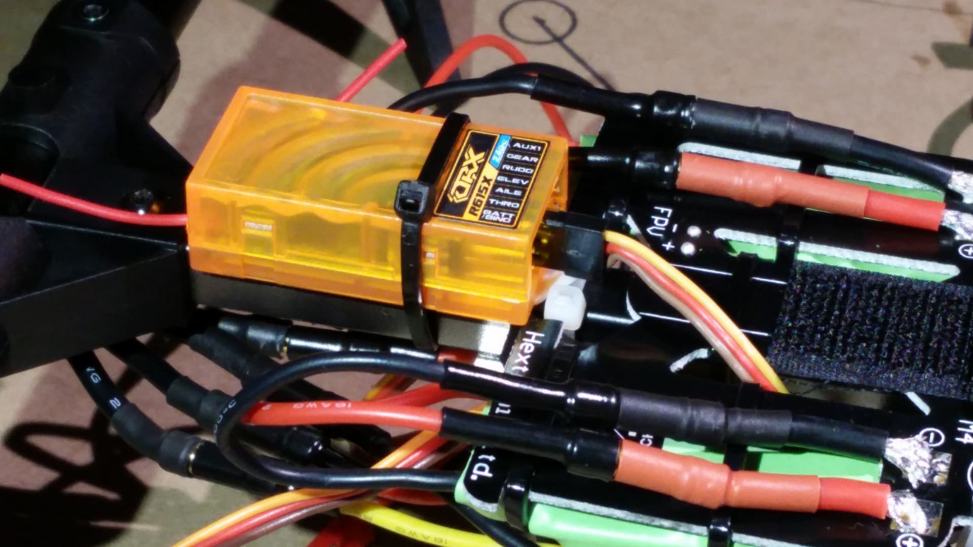 Connect the Radio Receiver to the Flight Controller