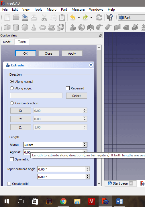 Extrude the Hexagons