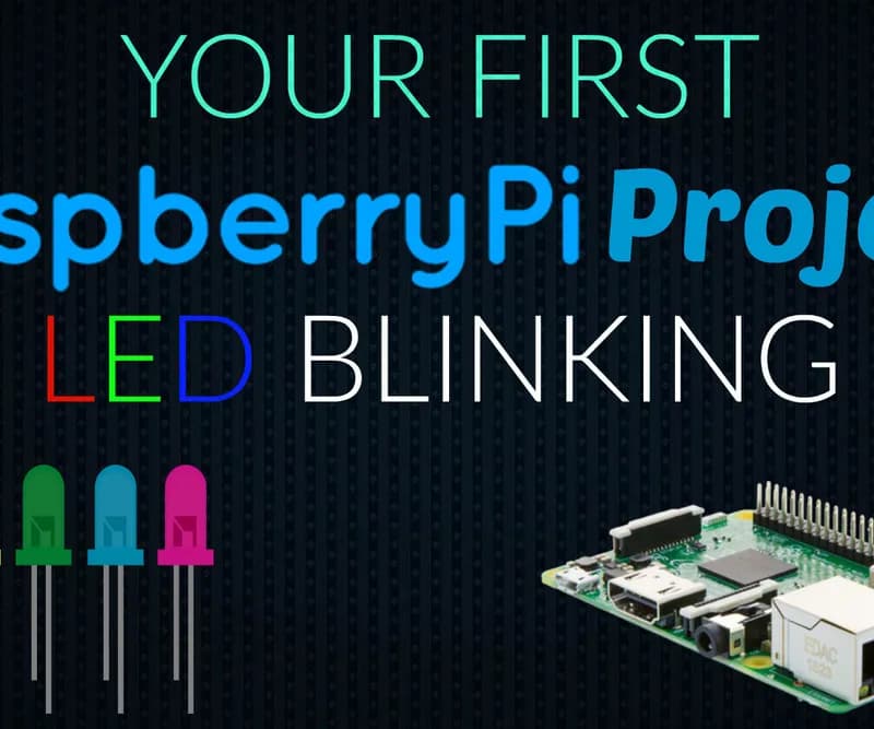 Your First Project in Raspberry Pi | LED Blinking