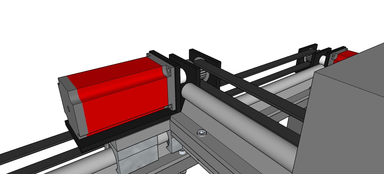 Stepper Motor Installation - Red Theme