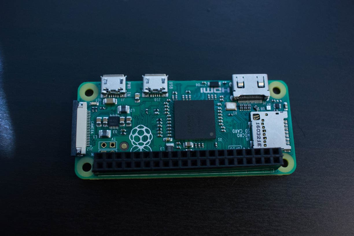Add Headers to the Pi Zero (optional)