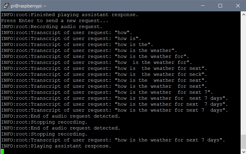 Testing Google Assistant