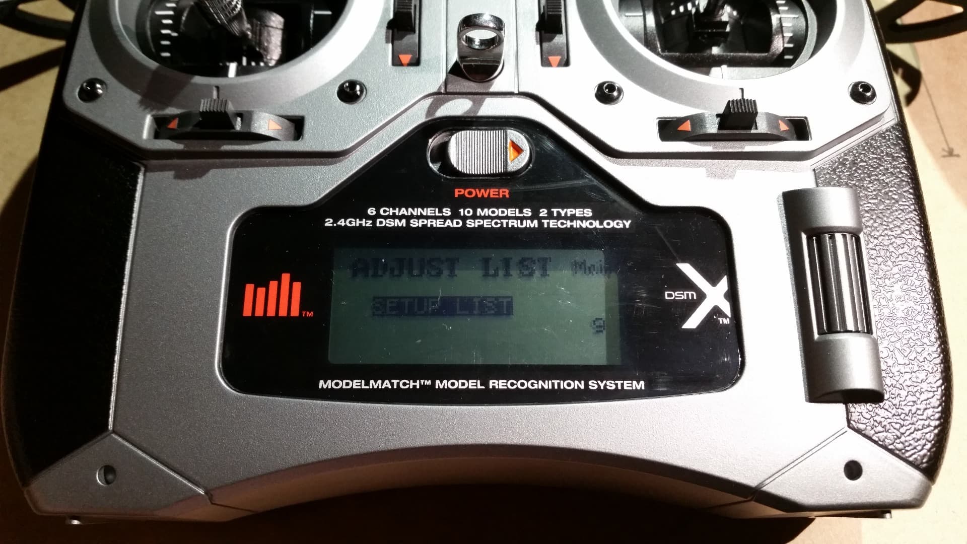 Set the Model in the Spektrum DX6i