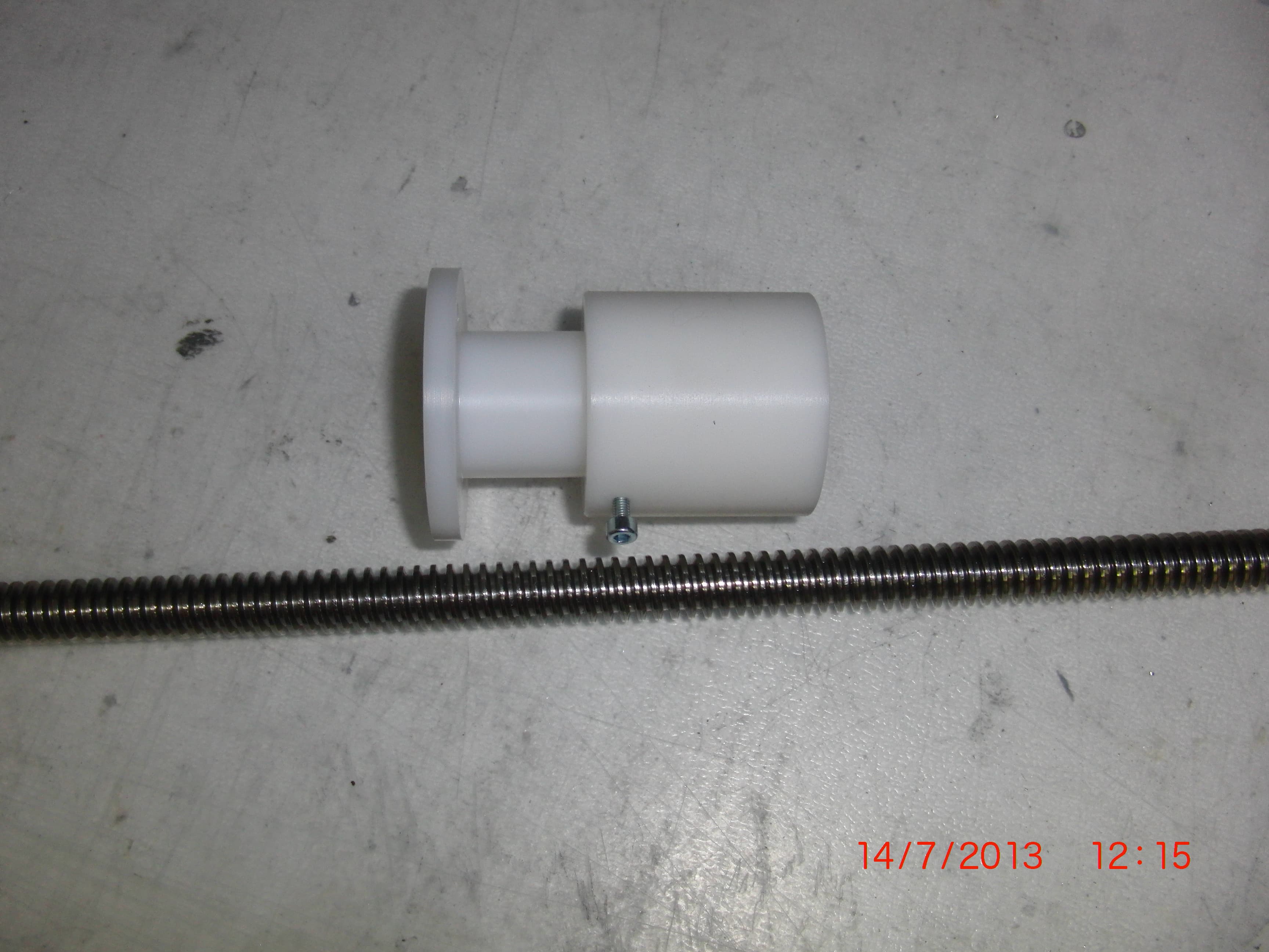Z-axis: Spindle and Anti Back Lash Nut